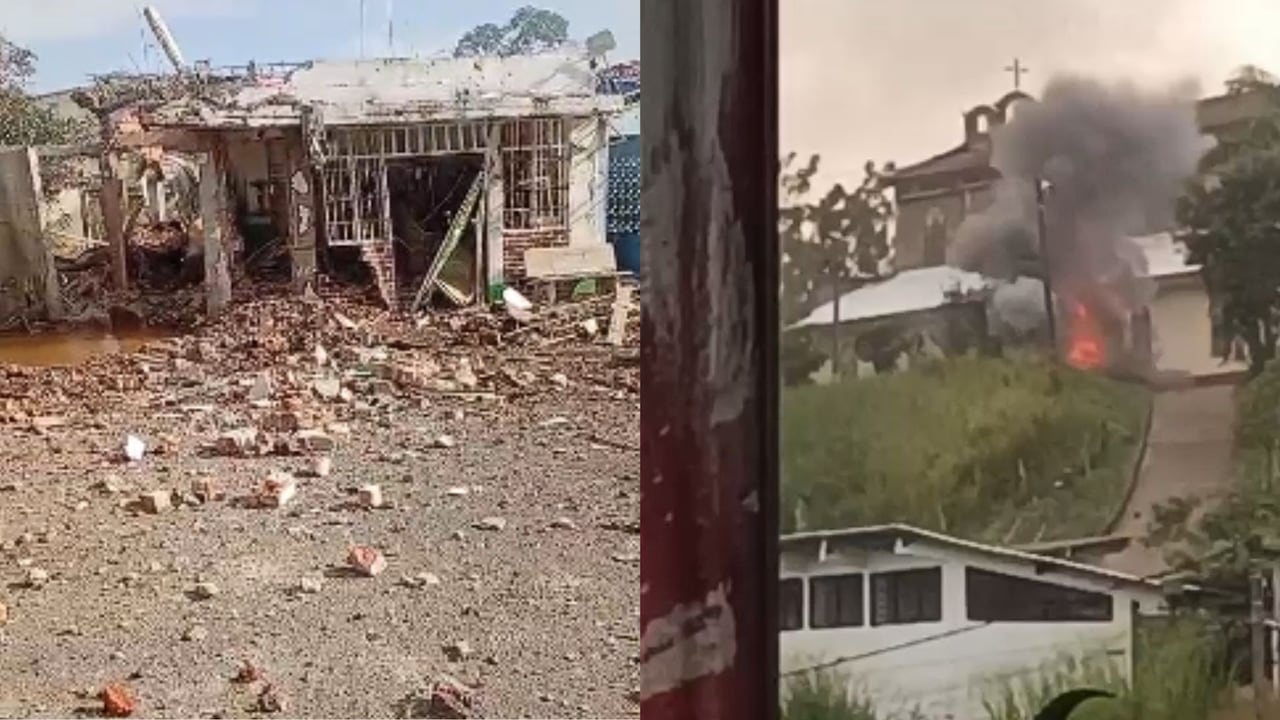 Estragos en el corregimiento de Mondomo, norte de Cauca.