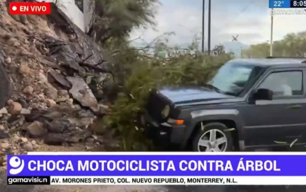 Así fue el atropellamiento de una reportera y su camarógrafo durante un en vivo en Monterrey