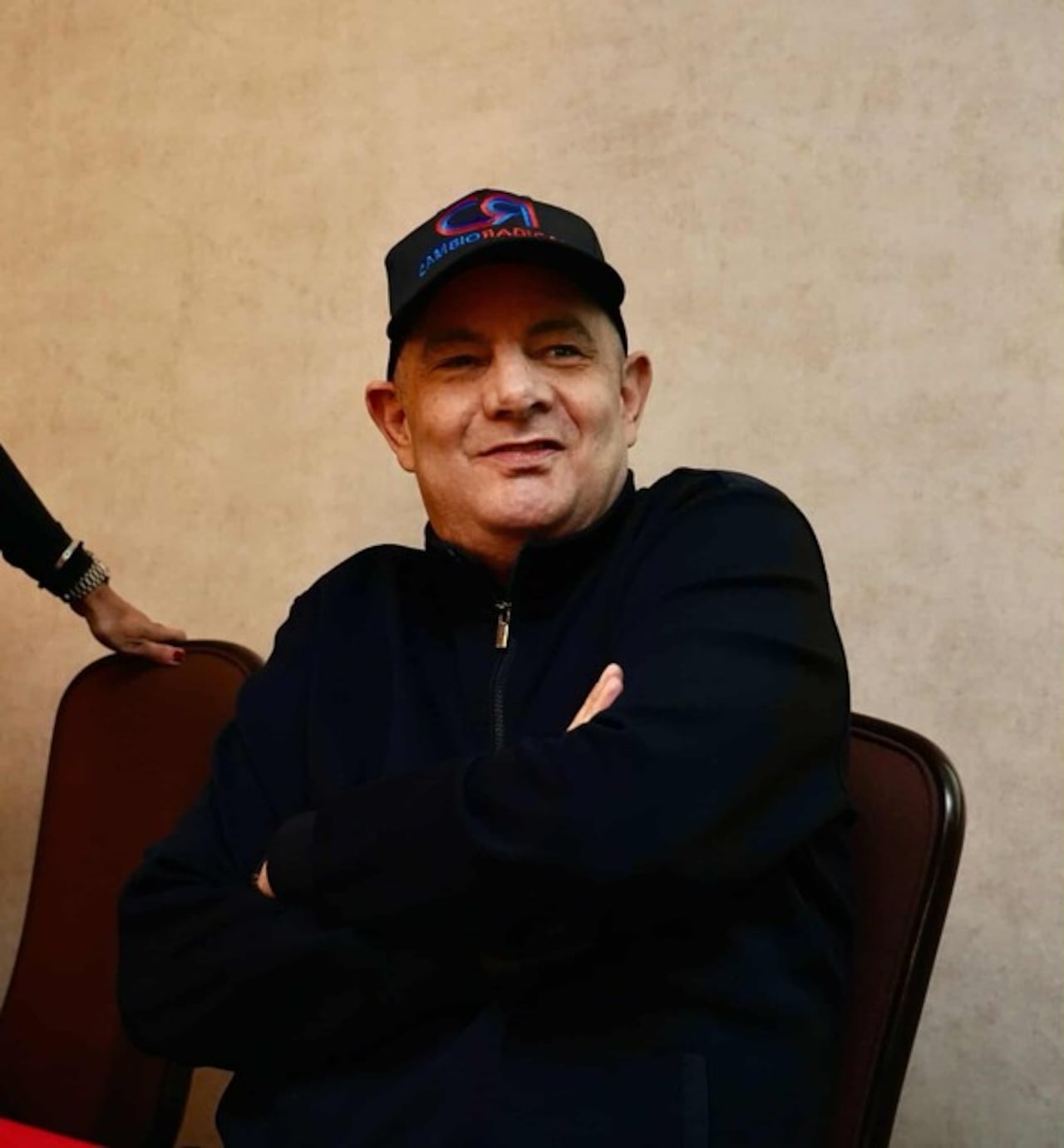 Germán Vargas Lleras cuando se reunió con la bancada de Cambio Radical, a finales del año pasado. Foto: Colprensa