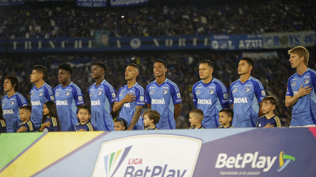 Bogotá. Marzo 26 de 2024. Millonarios FC enfrenta a Independiente Santa Fe, por encuentro válido de la Liga BetPlay I 2025 de la fecha 17, en el estadio Nemesio Camacho El Campin. (Colprensa - Cristian Bayona).