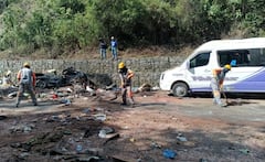 El Consorcio Nuevo Cauca puso en marcha este domingo 26 de abril las labores de recuperación de la capa asfáltica en el sector del Túnel, en el municipio de Cajibío, luego del cierre que afecta ese tramo de la vía Panamericana.