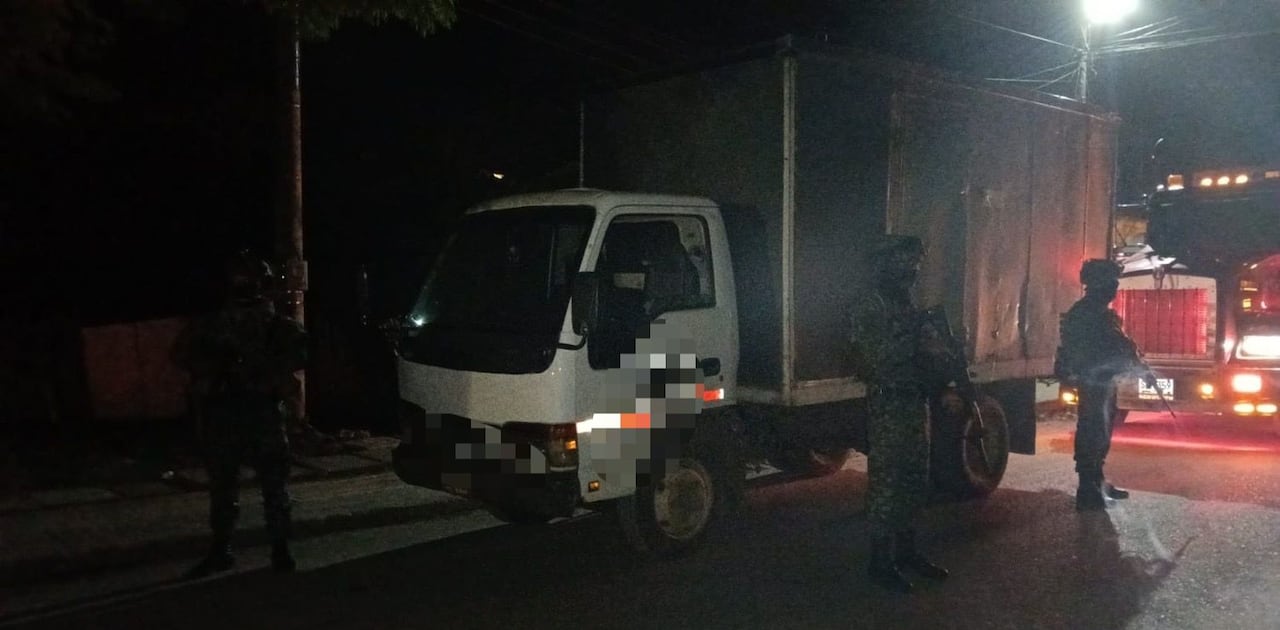 Tropas del Ejército Nacional recuperaron tres vehículos hurtados en zona rural de Santander de Quilichao, norte del Cauca.