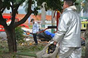 Una avioneta con dos ocupantes se accidedentó en Cali el 3 de octubre del 2023.