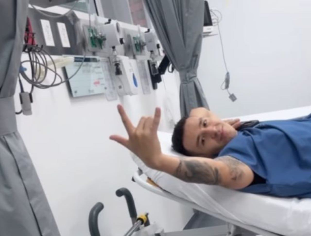 El artista reveló que no se trata de nada graves, solo se estaría realizando algunos exámenes de rutina.