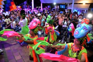 Vé: Lanzamiento de la Feria de Cali 2023 en su versión 66 desde el parque de las banderas. Foto José L Guzmán. El País