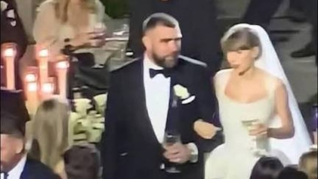 Boda de Taylo Swift y Travis Kelce.