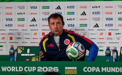 Con la mente puesta en Uzbekistán, el técnico Néstor Lorenzo atendió a los medios en el Estadio Azteca y confirmó a El País que Jhon Córdoba está recuperado