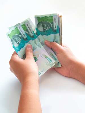 Billete de 100.000 pesos colombianos