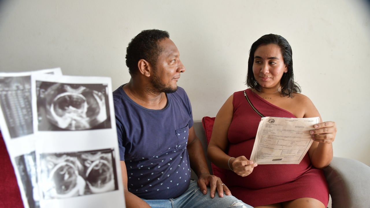 Lina Marcela Gómez Araujo espera a Dulce Antonella. Ella son las protagonistas de la primera cirugía fetal dentro del útero, que realizó el Hospital Universitario del Valle “Evaristo García”