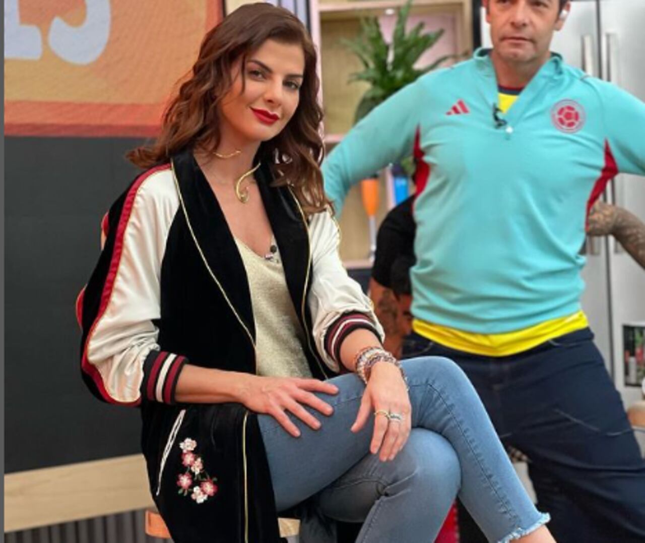 Crecen los rumores de embarazo de Carolina Cruz porque ahora usa ropa holgada en Día a Día.