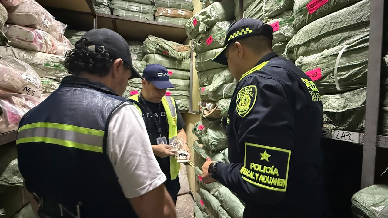 La Policía Fiscal y Aduanera y la Dian adelantaron controles en establecimientos del centro de Cali.