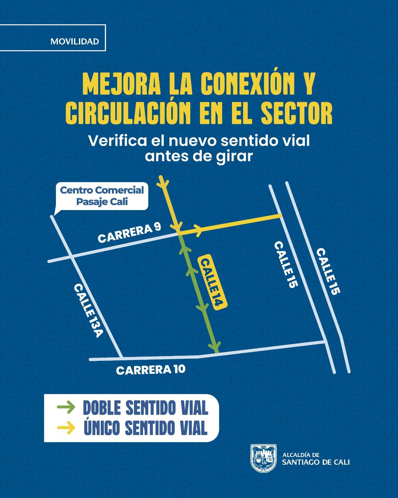 Plan piloto en el centro de Cali.