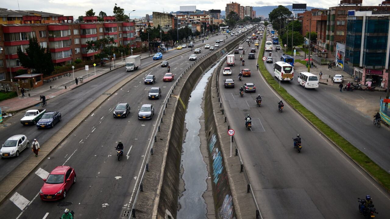 Vías en Bogotá