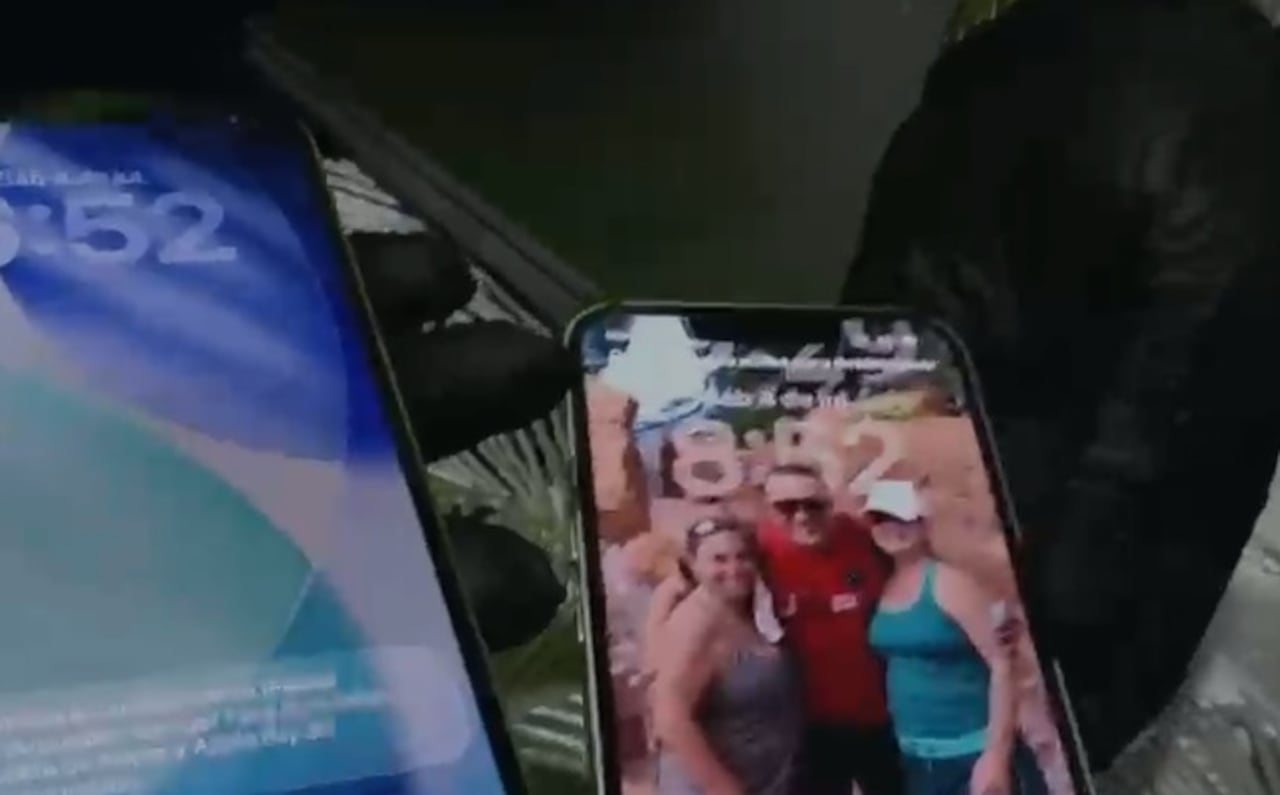 En medio de la diligencia de registro y allanamiento, las autoridades encontraron telefónos celulares reportados como hurtados.