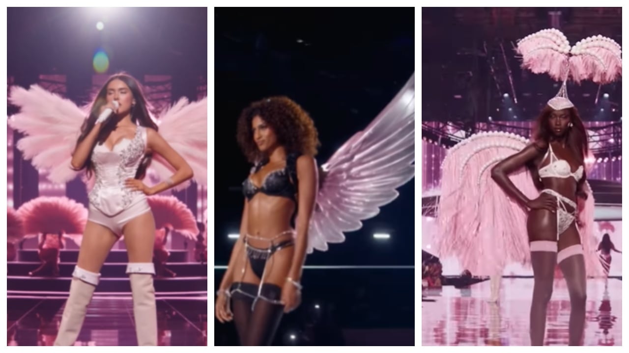 Esto pesan las alas de Victoria's Secret.