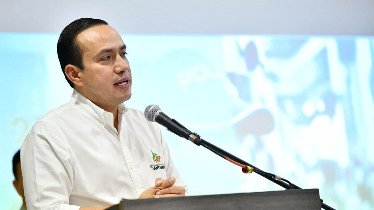 Mauricio Aguilar, gobernador del departamento de Santander.