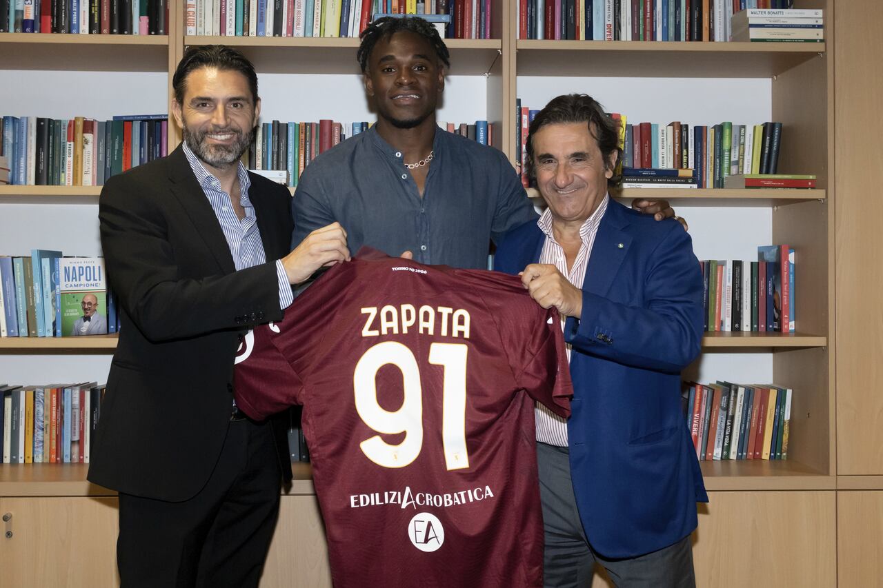 Duván Zapata nuevamente usará el número 91.