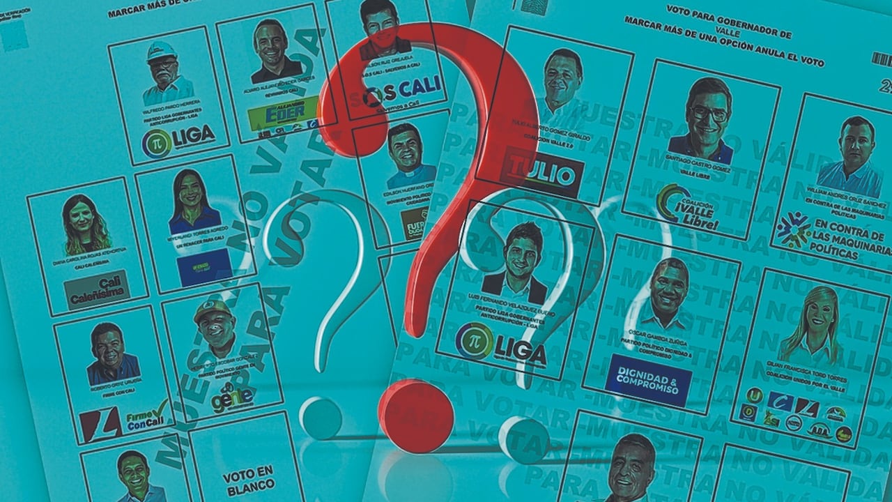 Tarjetones con candidatos inhabilitados crean confusión en algunos electores.