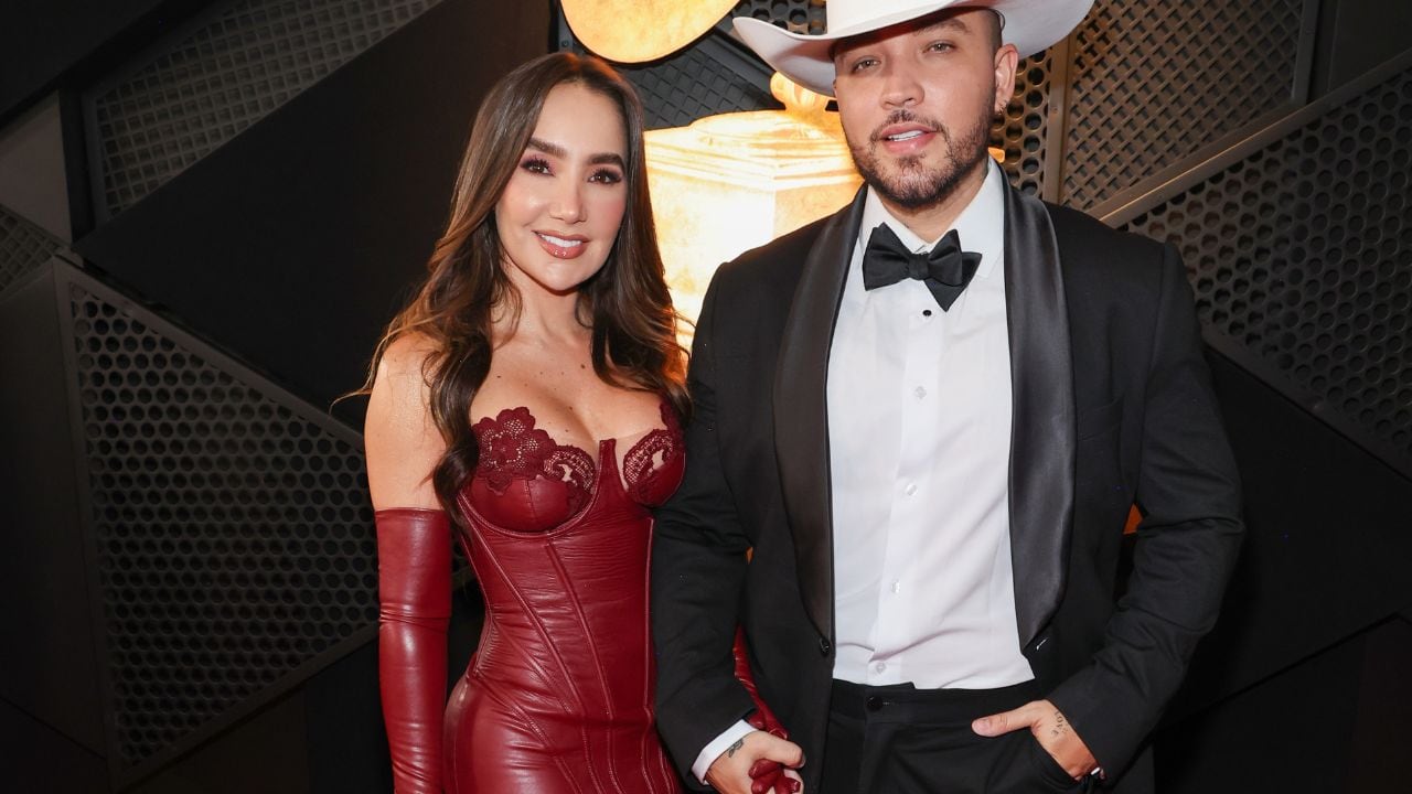 LOS ANGELES, CALIFORNIA - FEBRUARY 02: (L-R) Paola Jara and Jessi Uribe attend the 67th Annual GRAMMY Awards at Crypto.com Arena on February 02, 2025 in Los Angeles, California. (Photo by Kevin Mazur/Getty Images for The Recording Academy)