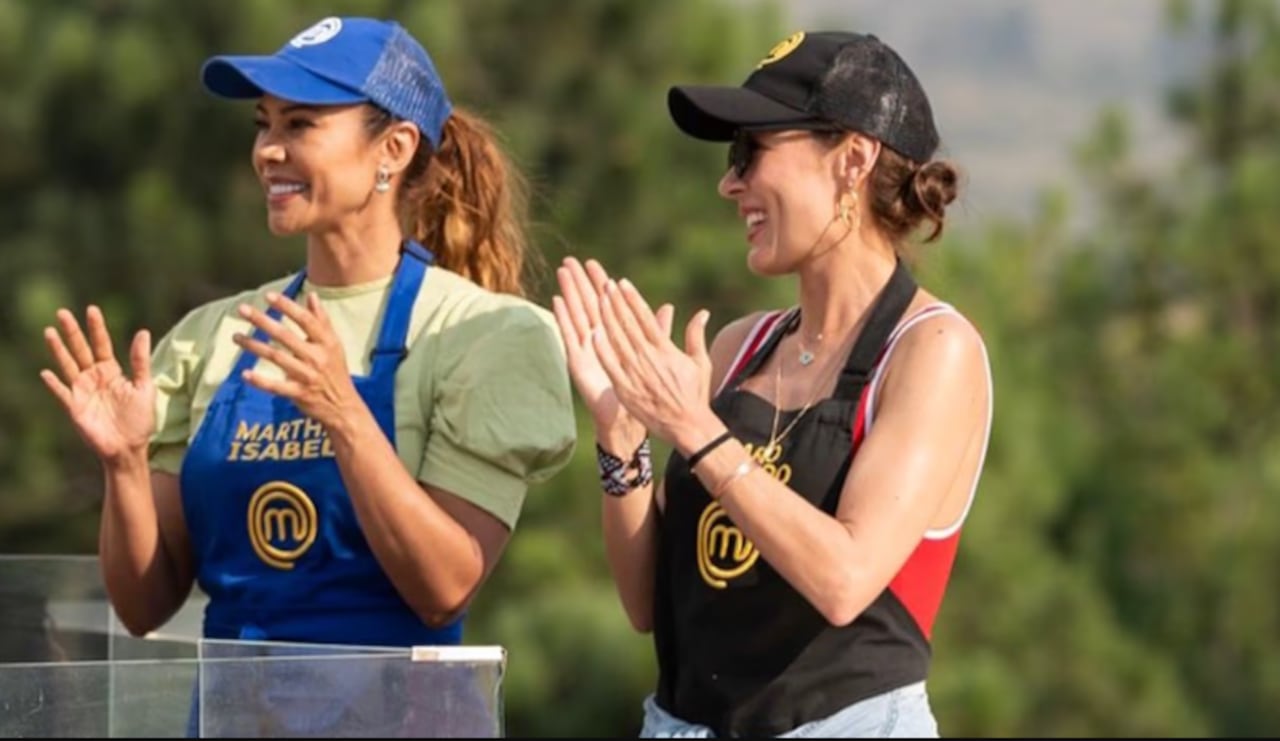 Martha Isabel Bolaños y Carolina Acevedo en 'MasterChef'