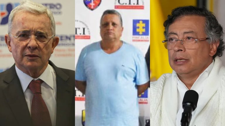 El actual presidente colombiano y Uribe protagonizaron fuerte discusión en X, luego de que Petro relacionara al exmandatario con Gallón.