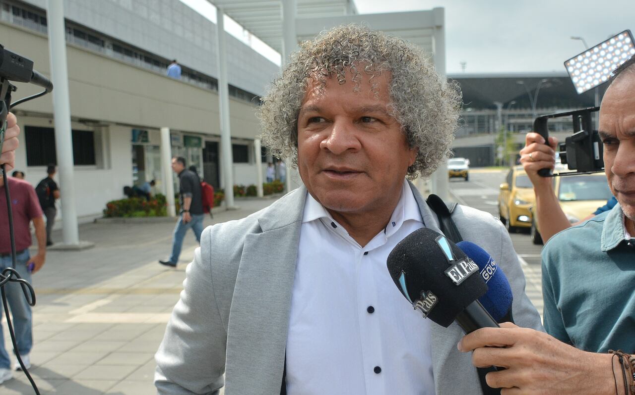 Alberto Miguel Gamero Murillo, samario, exfutbolista y entrenador colombiano, llegó a Cali, para dirigir al Deportivo Cali. Foto Jorge Orozco / El País.