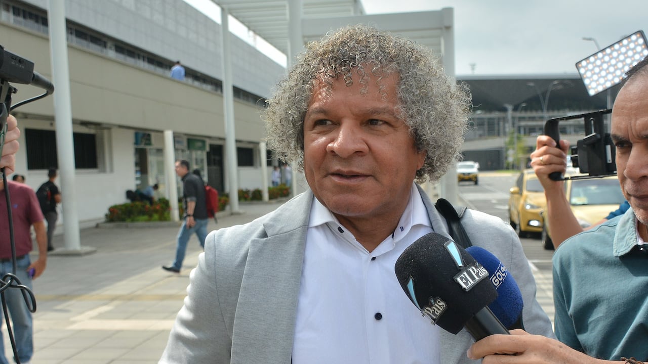 Alberto Miguel Gamero Murillo, samario, exfutbolista y entrenador colombiano, llegó a Cali, para dirigir al Deportivo Cali. Foto Jorge Orozco / El País.