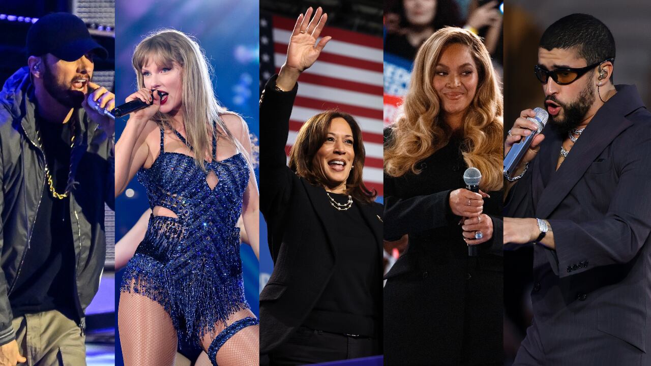 Estas son algunas de las celebridades que apoyaron a Kamala Harris en sus campaña apara la presidencia de Estados Unidos.