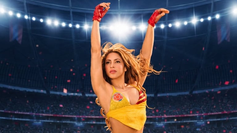 Shakira se lució en el mundial.