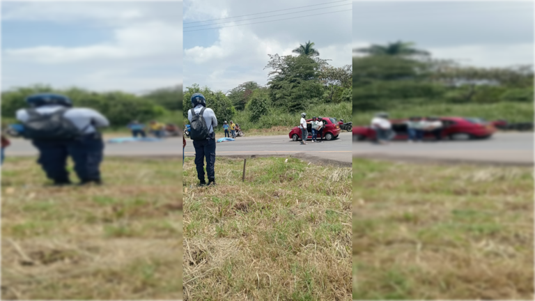 Accidente en Poblado Campestre hacia Cali.