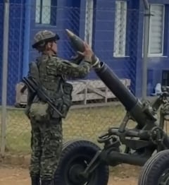 Los militares denfienden el cerro Santa Ana, en El Tambo, Cauca, ante los reiterados hostigamientos de disidentes del frente Carlos Patiño de las Farc.