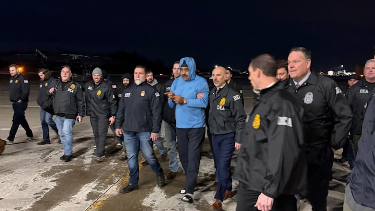 El exmandatario venezolano llegó a suelo estadounidense el 3 de enero.