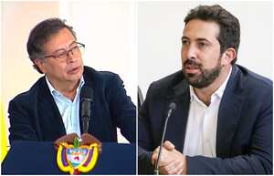 Gustavo Petro y Diego Guevara