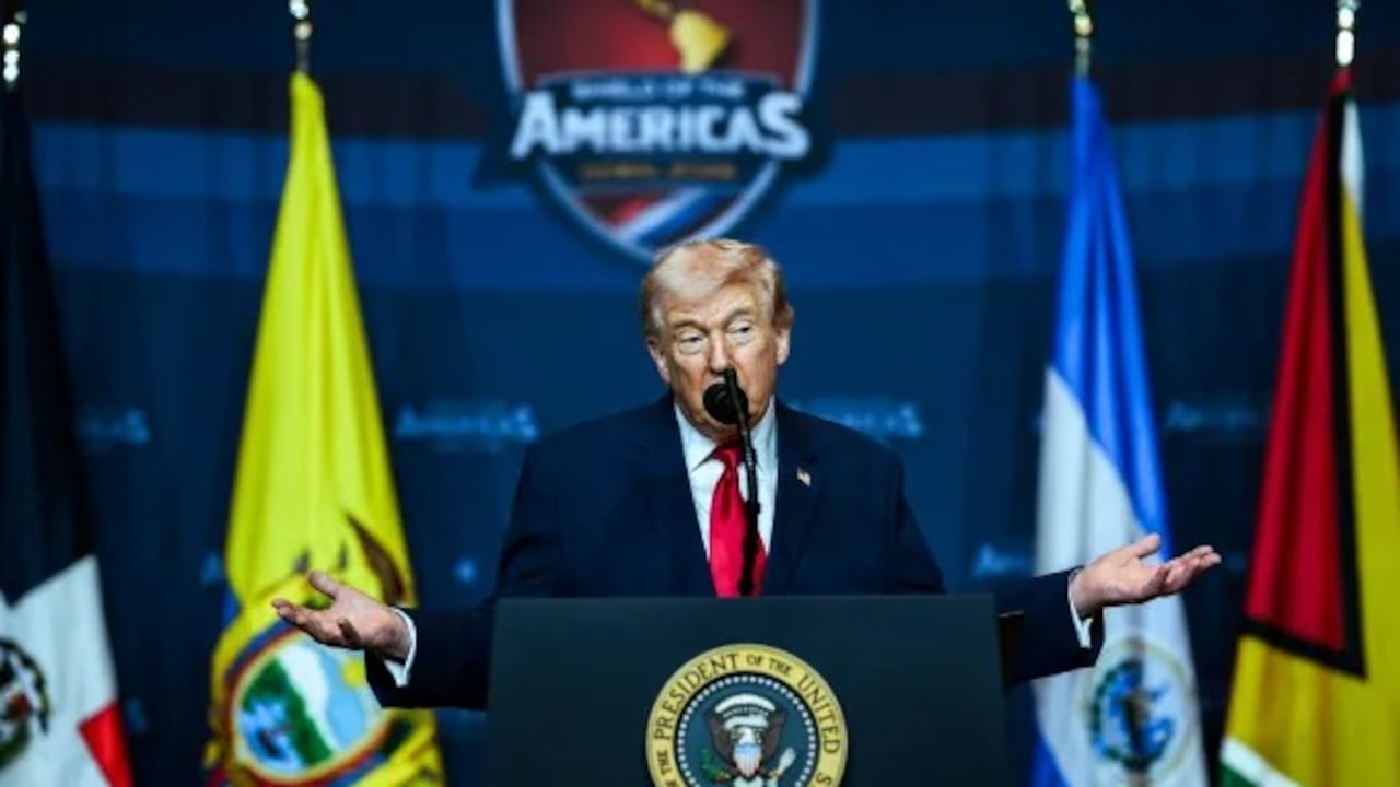 El presidente de EE. UU., Donald Trump, junto a los mandatarios de Argentina, El Salvador, Chile, Ecuador, Trinidad y Tobago, Paraguay, República Dominicana, Bolivia, Panamá, Guyana, Honduras y Costa Rica, integran la nueva alianza de seguridad y lucha contra el narcotráfico, el Escudo de las Américas.