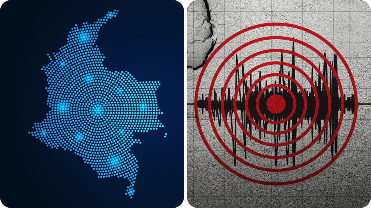 La actividad sísmica en Colombia está relacionada con los movimientos que ocurren bajo tierra.