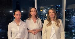 María Claudia Tarazona, María Corina Machado y Paloma Valencia hicieron parte del encuentro.