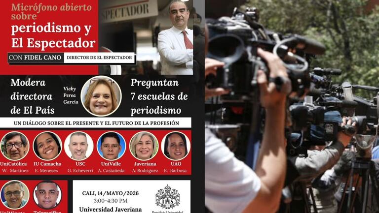Cali reunirá a siete escuelas de periodismo en diálogo con Fidel Cano, director de El Espectador.