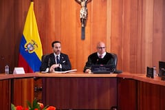 Reunión del presidente De la Espriella con los magistrados de la Corte Suprema de Justicia