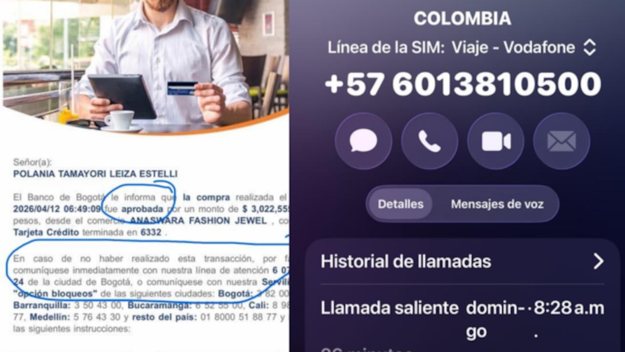 La empresaria procedió a realizar el bloqueo de forma inmediata tras la primera notificación y se comunico desde Madrid con el banco.