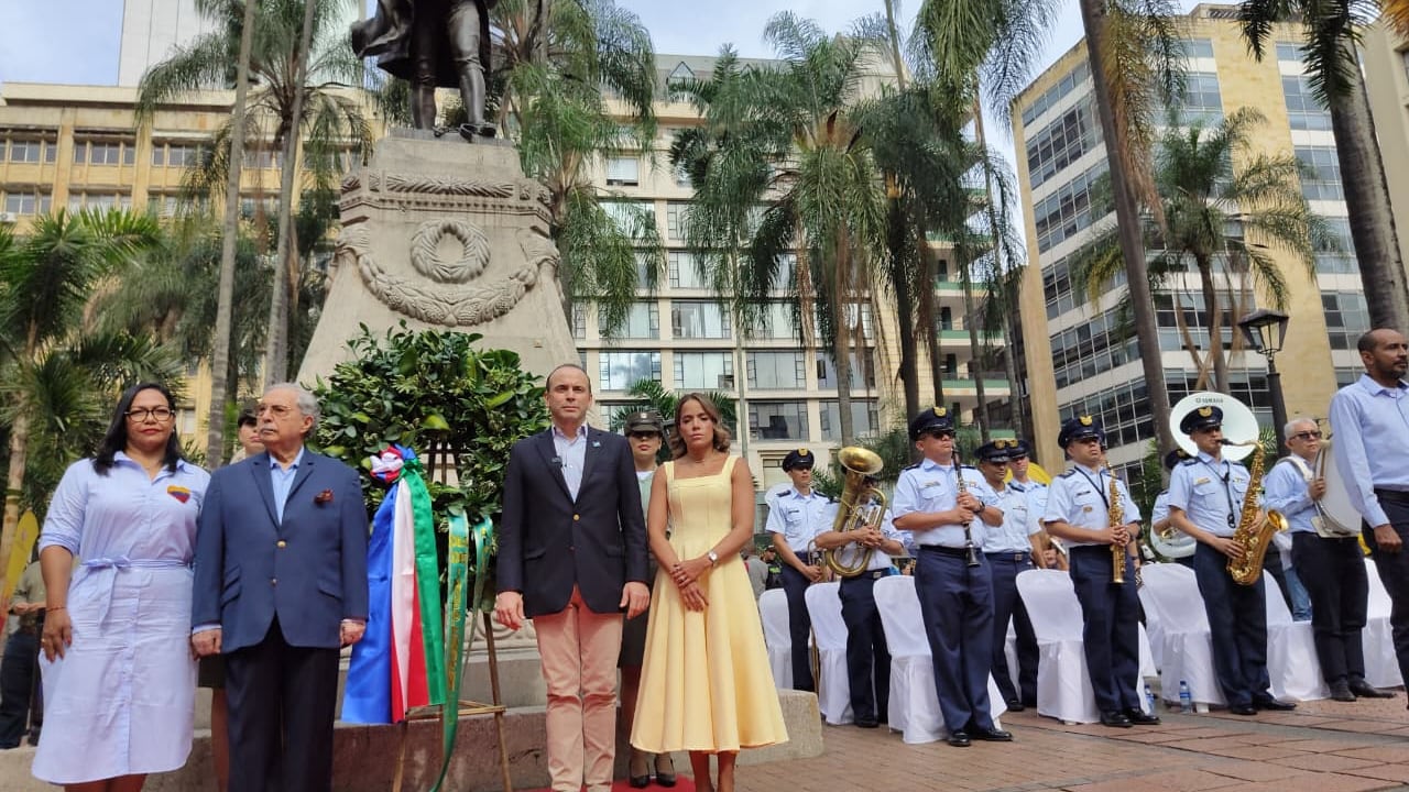 Con reconocimientos y actos protocolarios, así conmemoró Cali los 216 años de su Grito de Independencia.