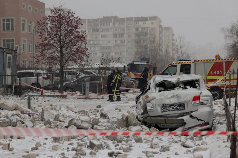El ataque ruso de este viernes 9 de enero tomó por sorpresa a Ucrania.