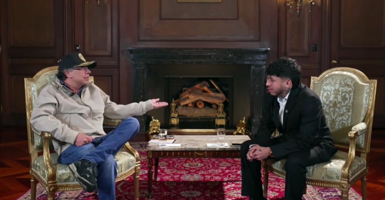 Encuentro entre Gustavo Petro y Westcol desde la Casa de Nariño.