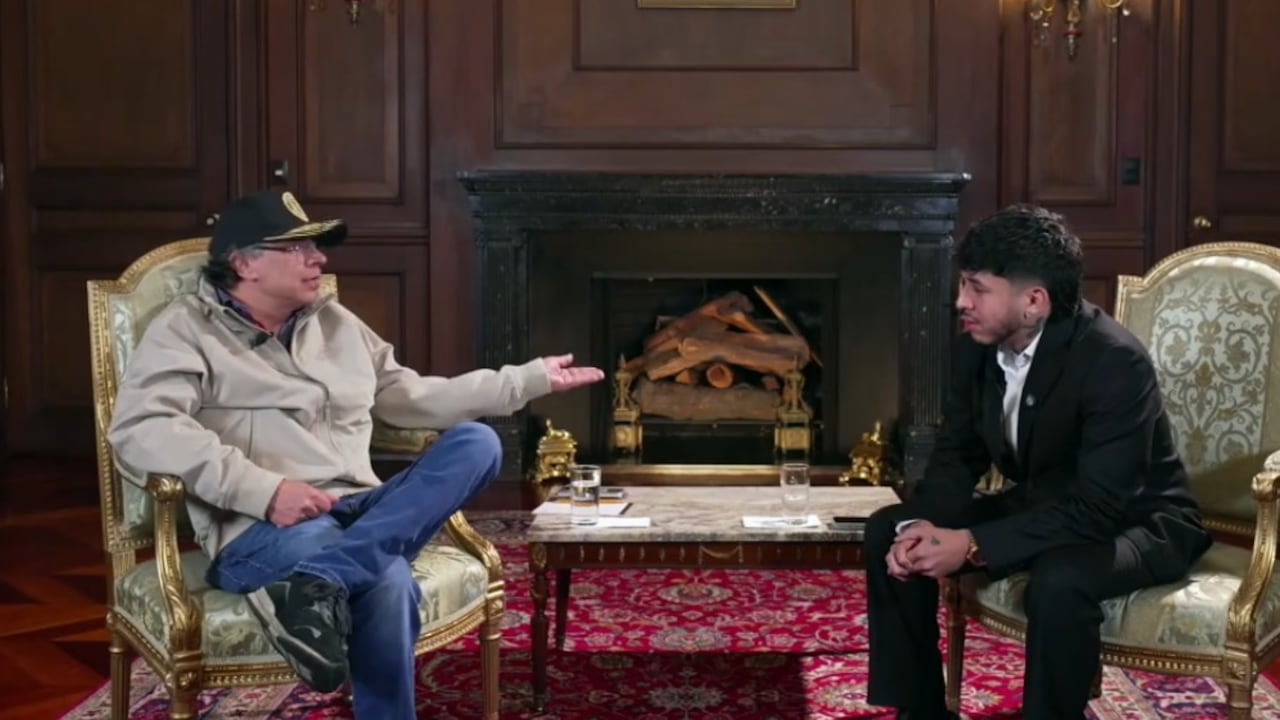 Encuentro entre Gustavo Petro y Westcol desde la Casa de Nariño.