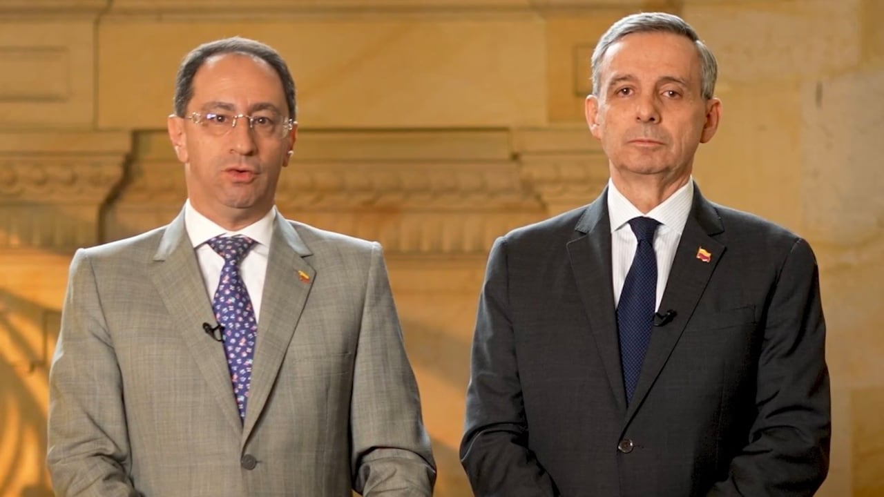 José Manuel Restrepo y Miguel Gómez