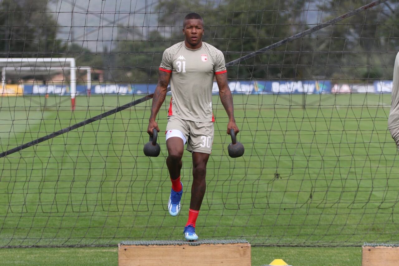 Francisco Chaverra, una de las nuevas caras del 'león', ya hace parte de la pretemporada con el equipo.