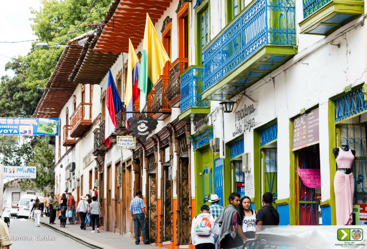 Salamina, Caldas, hace parte del paisaje cultural cafetero.