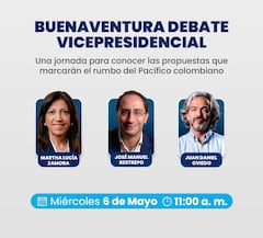 Las fórmulas vicepresidenciales presentarán propuestas enfocadas en las necesidades de la región.