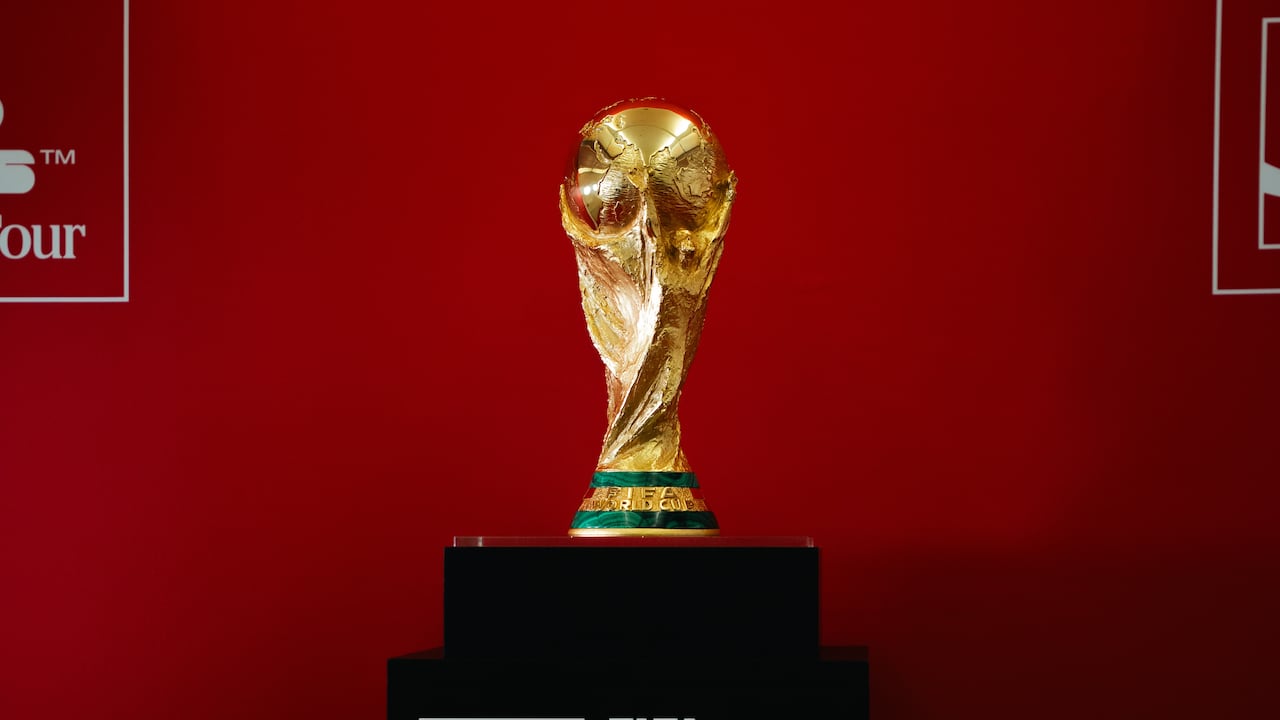 El trofeo de la Copa del Mundo de la FIFA llegará a Bogotá en el mes de febrero.