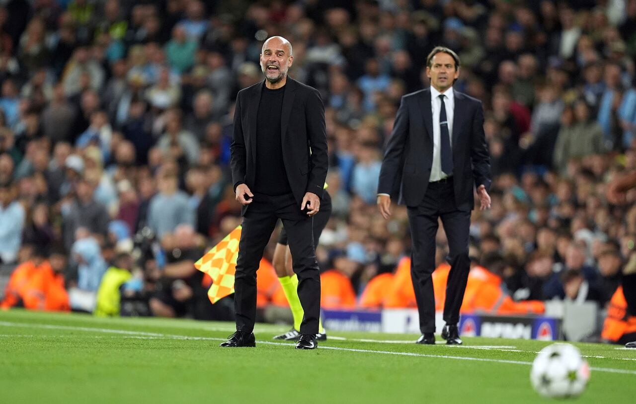 Manchester City e Inter empataron sin goles en el inicio de la Champions League.