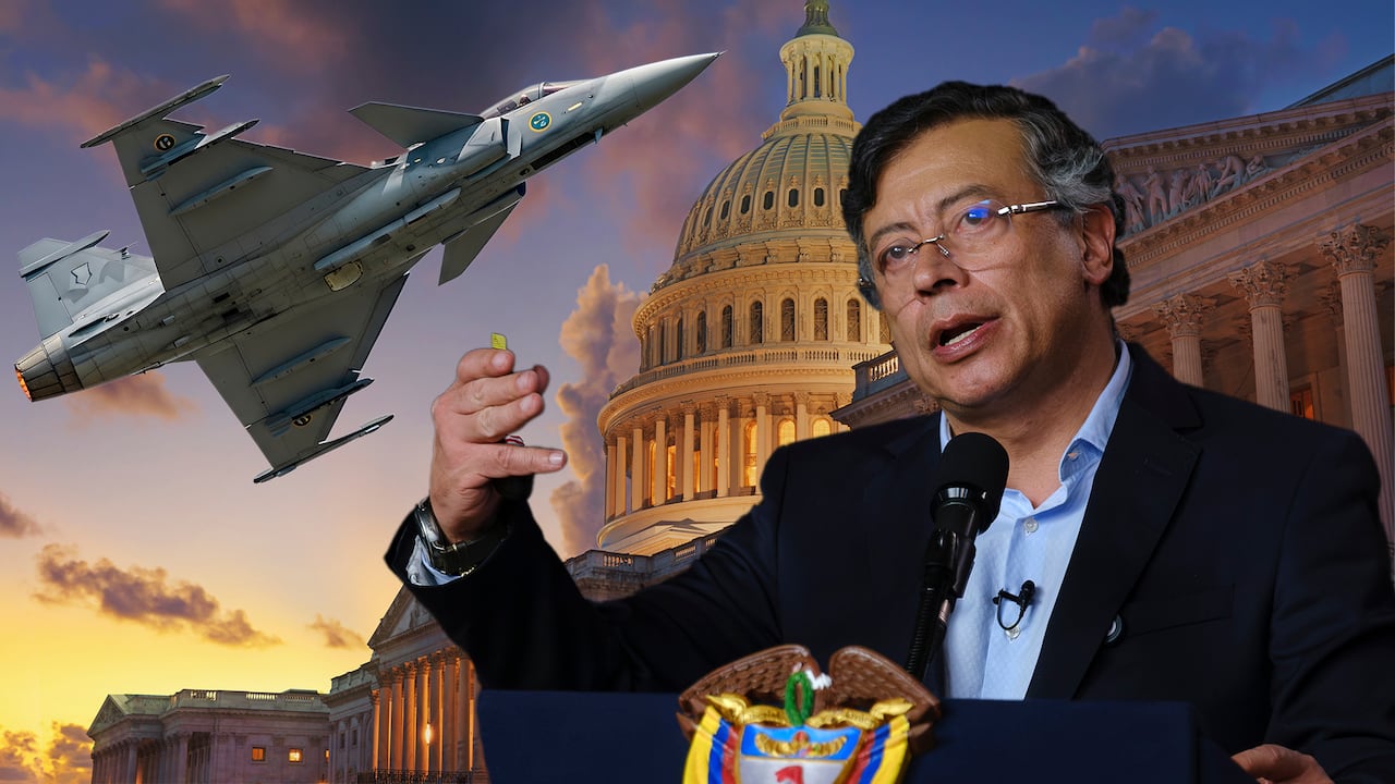 Gustavo Petro aviones Gripen Washington